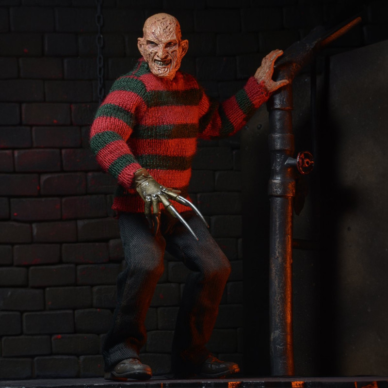 Nightmare On Elm Street 3 - Figurine Retro Clothed Freddy Krueger