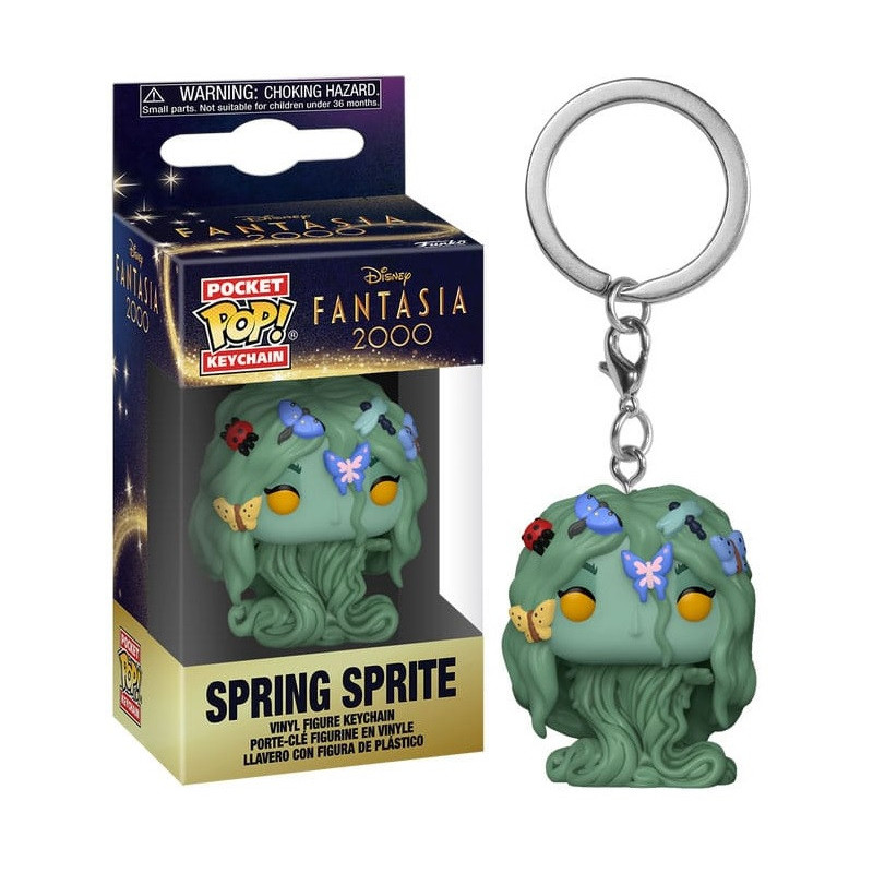 Disney - Pop! Pocket Fantasia 2000 - Porte-clé Spring Sprite