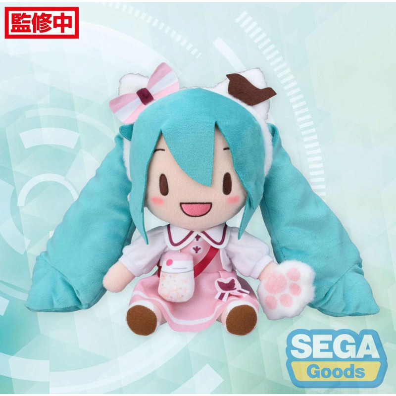 Vocaloid - Peluche Fuwa Petit Hatsune Miku Theme Park Ver. M 25 cm