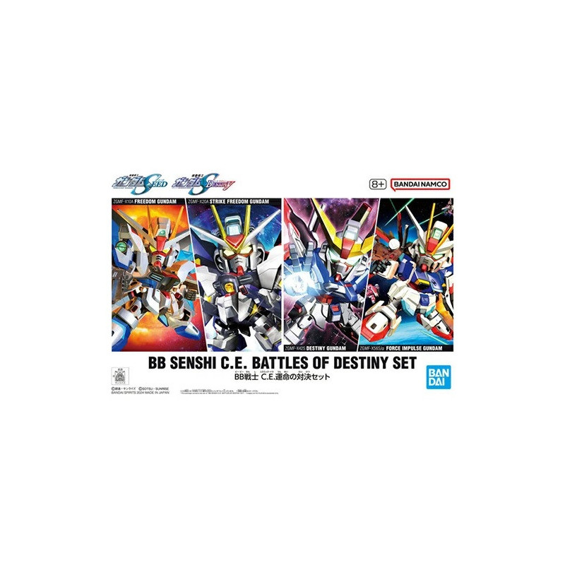 Gundam - BB Senshi C.E. Battle of destiny set