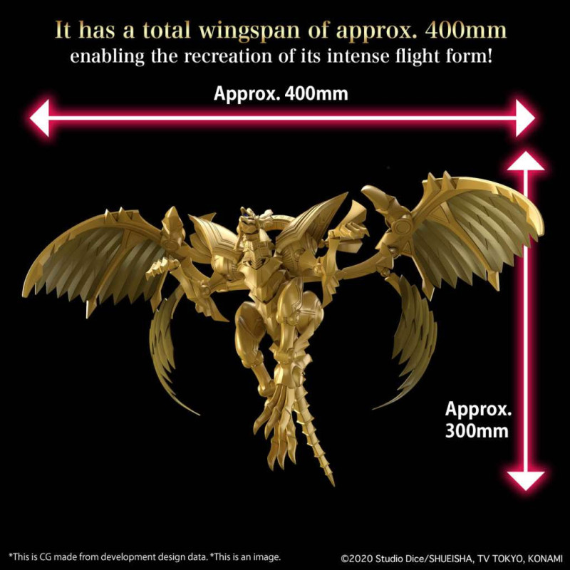 Yu-Gi-Oh! - Maquette  Figure-Rise Standard Amplified Winged dragon of Ra