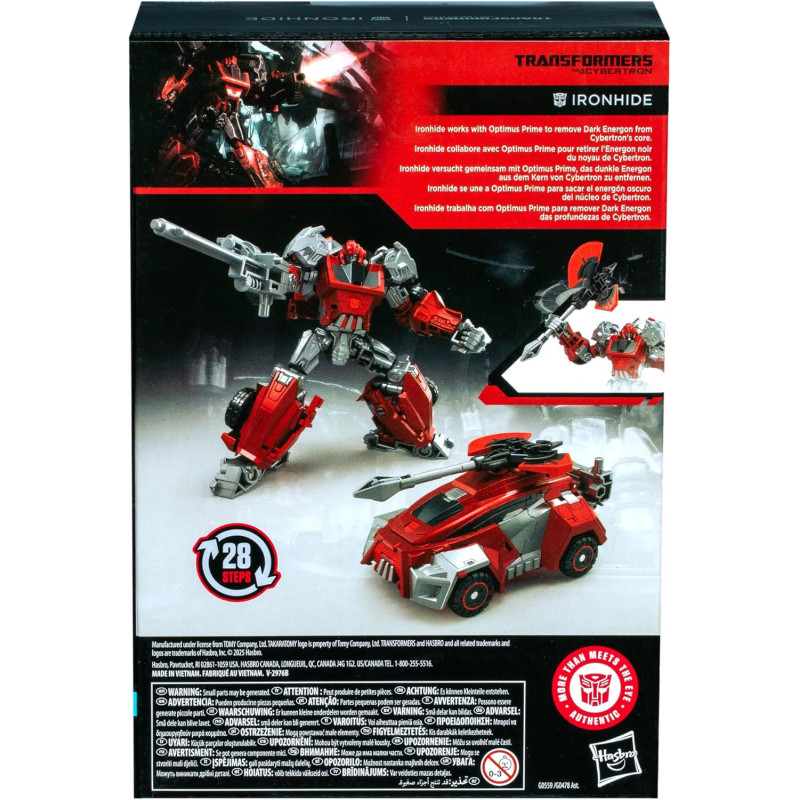 JUILLET 2025 : Transformers - Studio Series Voyager Class - Figurine WFC Ironhide