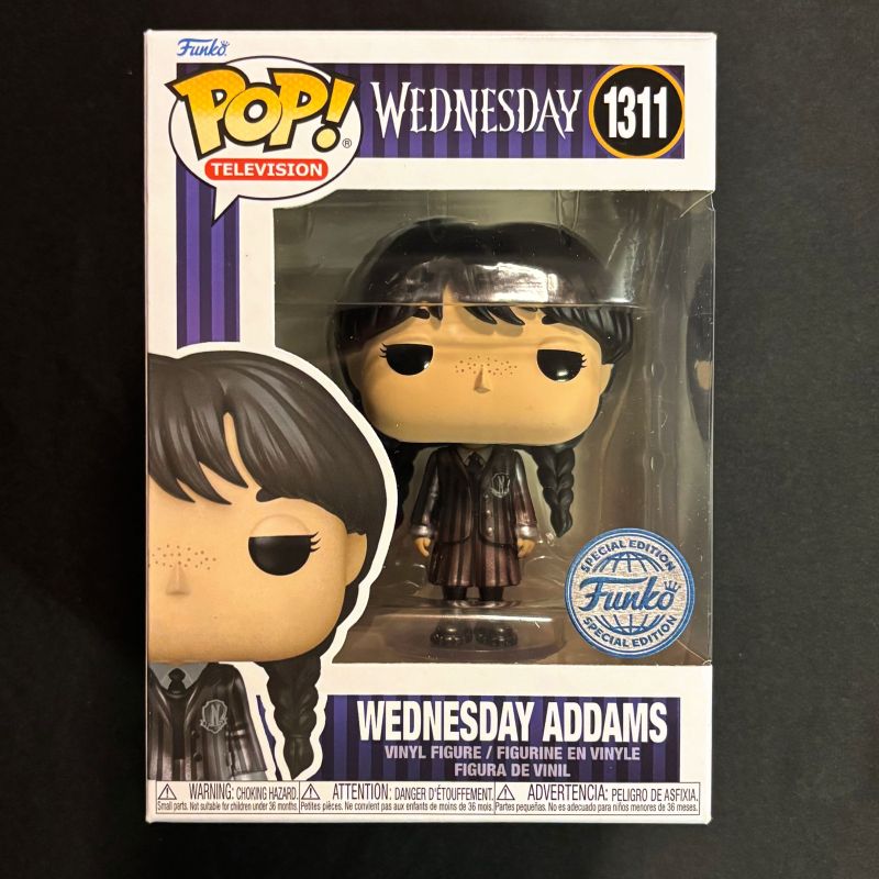 Wednesday - Pop! - Addams (Metallic Effect) n°1311