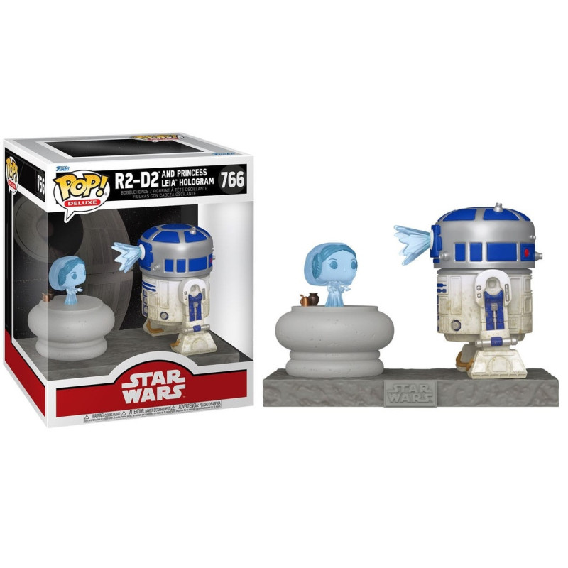 MAI 2025 : Star Wars - Pop! Deluxe - R2-D2 with Hologram Leia n°766