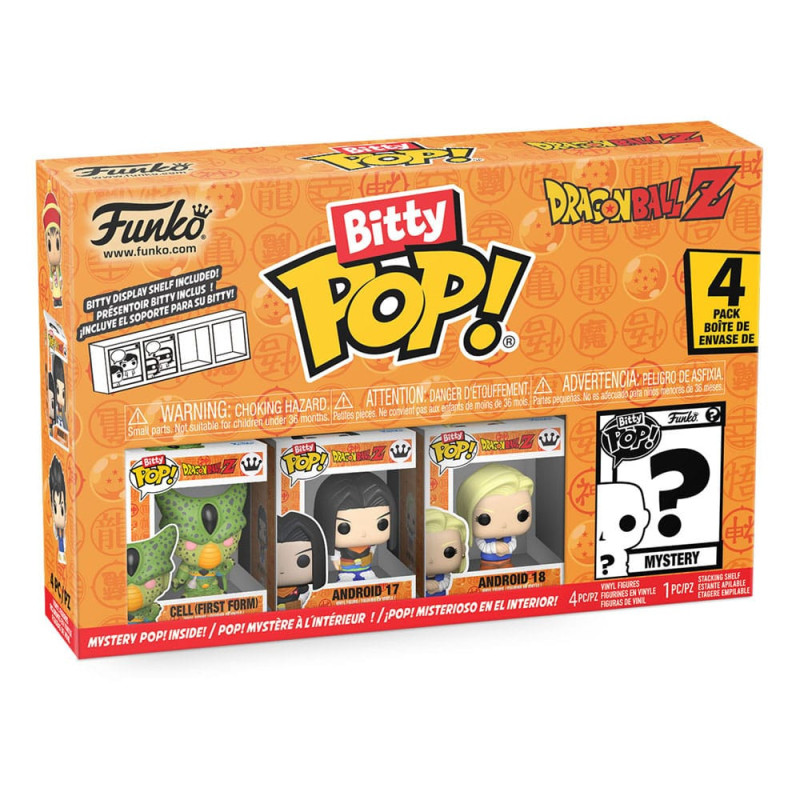 JUIN 2025 : Dragon Ball Z - Bitty Pop! - 4-Pack Cell (First Form) 2,5 cm