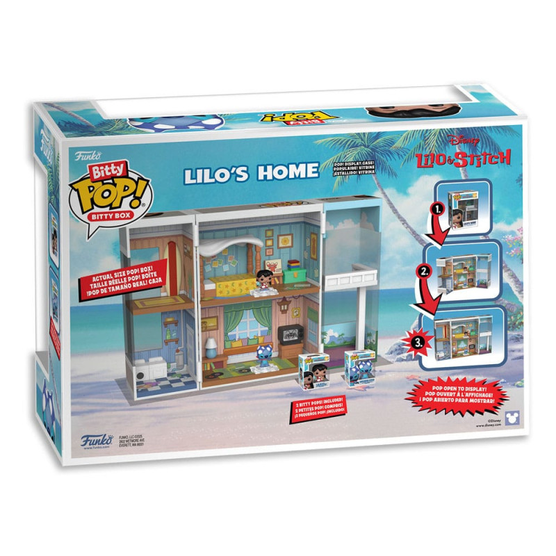 SEPTEMBRE 2025 : Disney : Lilo & Stitch - Bitty Pop! Boxes - Lilo's Home