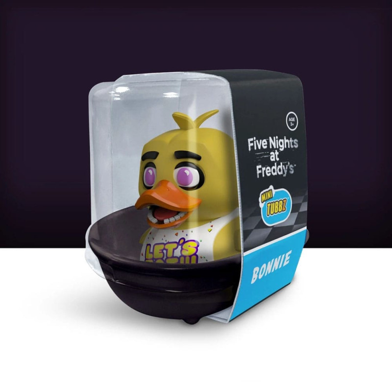 Five Nights at Freddy's - Figurine canard MINI TUBBZ Chica 5 cm