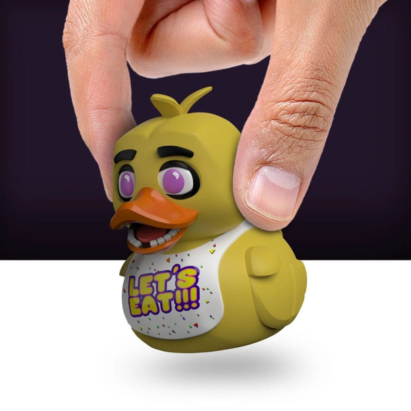 Five Nights at Freddy's - Figurine canard MINI TUBBZ Chica 5 cm