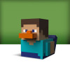 Minecraft - Figurine canard MINI TUBBZ Steve 5 cm