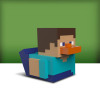 Minecraft - Figurine canard MINI TUBBZ Steve 5 cm