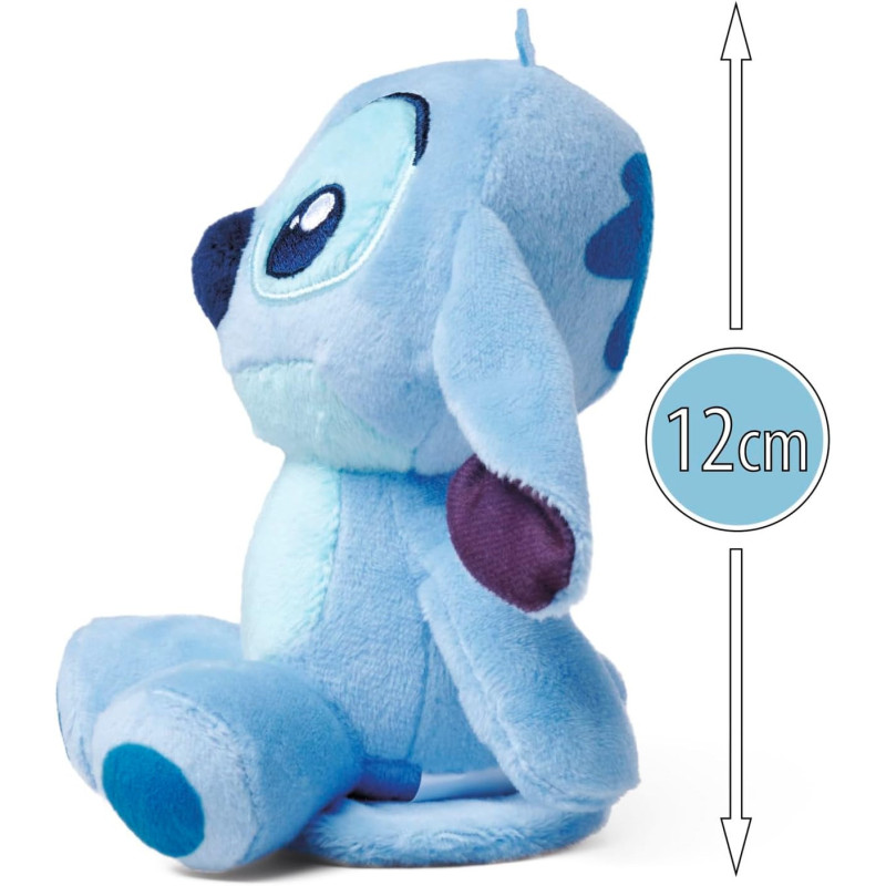 Disney - Peluche Stitch aimantée Shoulder Rider 12 cm