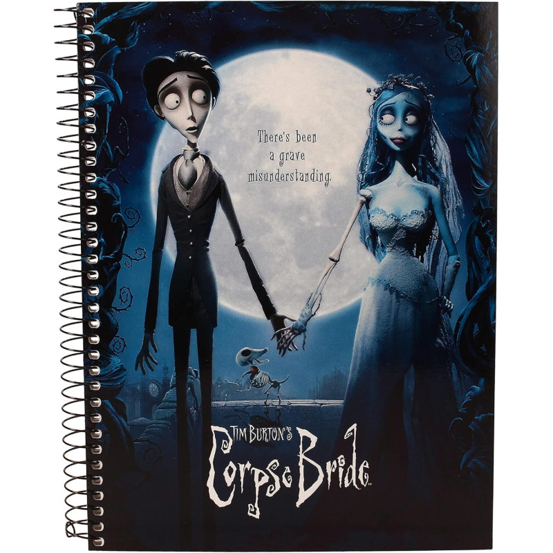 Corpse Bride (Les Noces Funèbres) - Carnet à spirales Emily & Victor