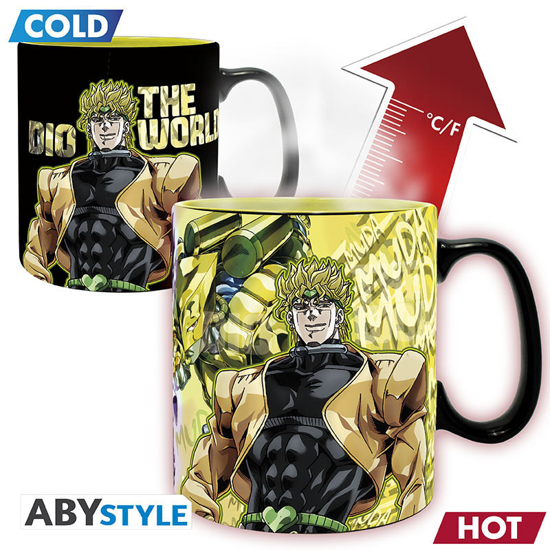 JoJo's Bizarre Adventure - Mug thermo-réactif Jotaro et Dio