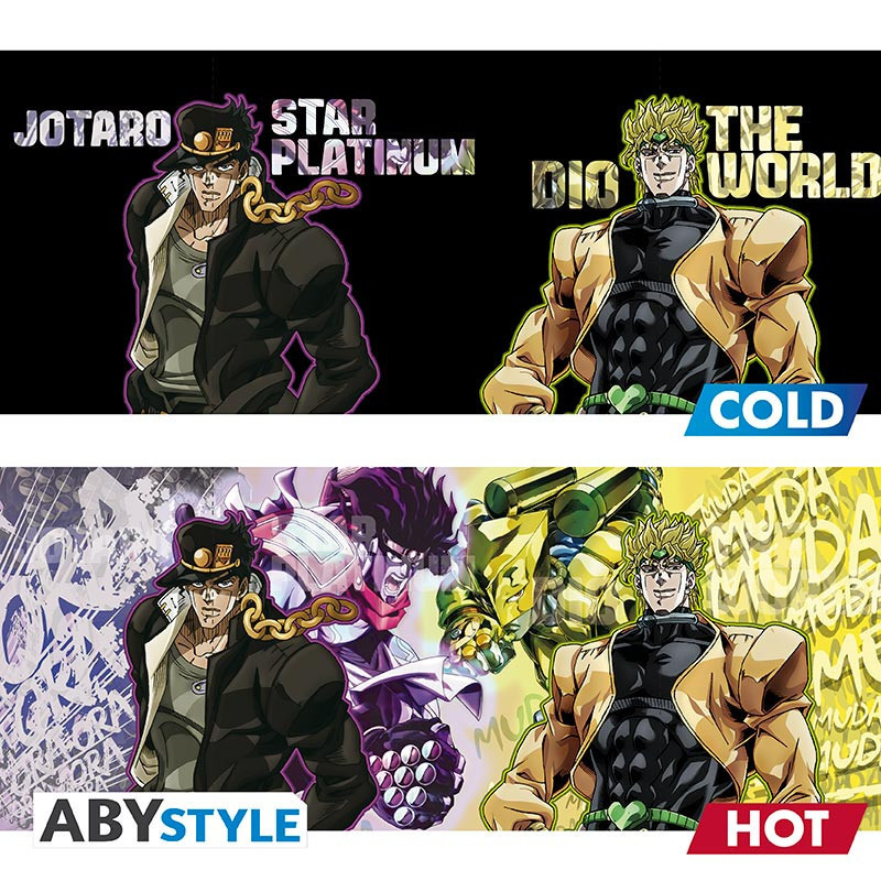 JoJo's Bizarre Adventure - Mug thermo-réactif Jotaro et Dio