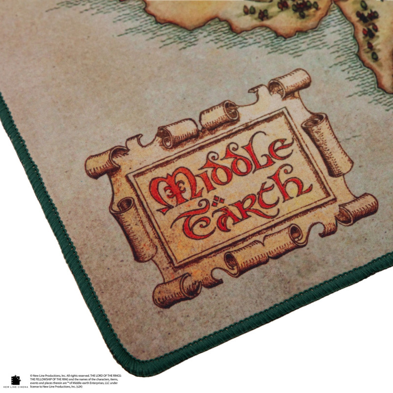 FÉVRIER 2025 : Lord of the Rings - Tapis de bureau Terre du Milieu