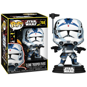 JUIN 2025 : Star Wars : The Clone Wars - Pop! Retro - Clone Trooper Fives n°768