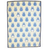 Mon Voisin Totoro - Plaid couverture Silhouette Totoro Bleu 200 x 140 cm