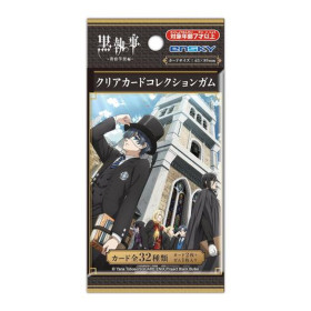 Black Butler - Clear Card Collection Gum 1 EXEMPLAIRE ALEATOIRE