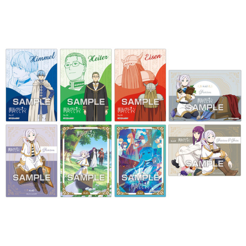 Frieren - Clear Card Collection Gum 1 EXEMPLAIRE ALEATOIRE