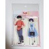 Ranma 1/2 - Set de deux figurines en acrylique Ranma & Akane