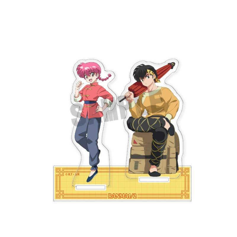 Ranma 1/2 - Set de deux figurines en acrylique Ranma & Ryoga