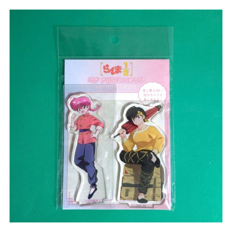 Ranma 1/2 - Set de deux figurines en acrylique Ranma & Ryoga