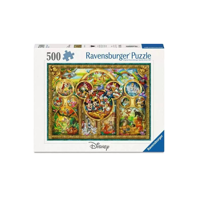 Disney - Puzzle 500 pièces Les plus beaux thèmes Disney