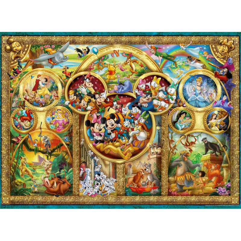 Disney - Puzzle 500 pièces Les plus beaux thèmes Disney