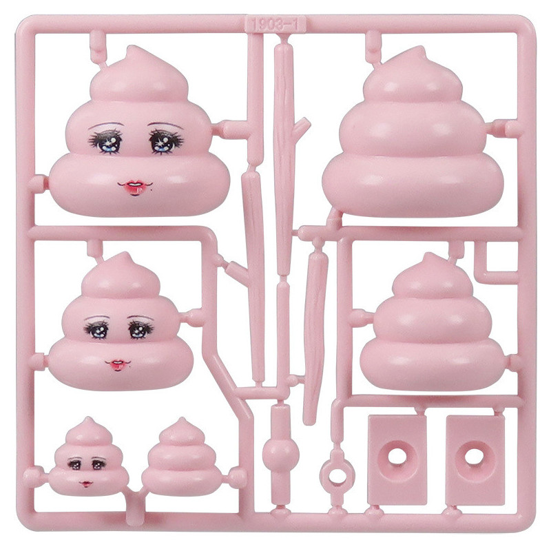 Maquette Model Kit Puripura Poop Club Vol.2