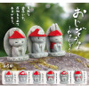 Petite figurine Ojizo-San Kasajizo 1 EXEMPLAIRE ALEATOIRE