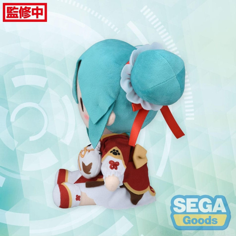 SEPTEMBRE 2025 : Vocaloid - Peluche Fuwa Petit Hatsune Miku Going Out Series Chinatown Ver. M 22 cm