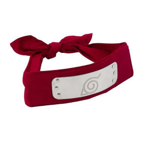 Naruto Shippuden - Bandeau Konoha Rouge