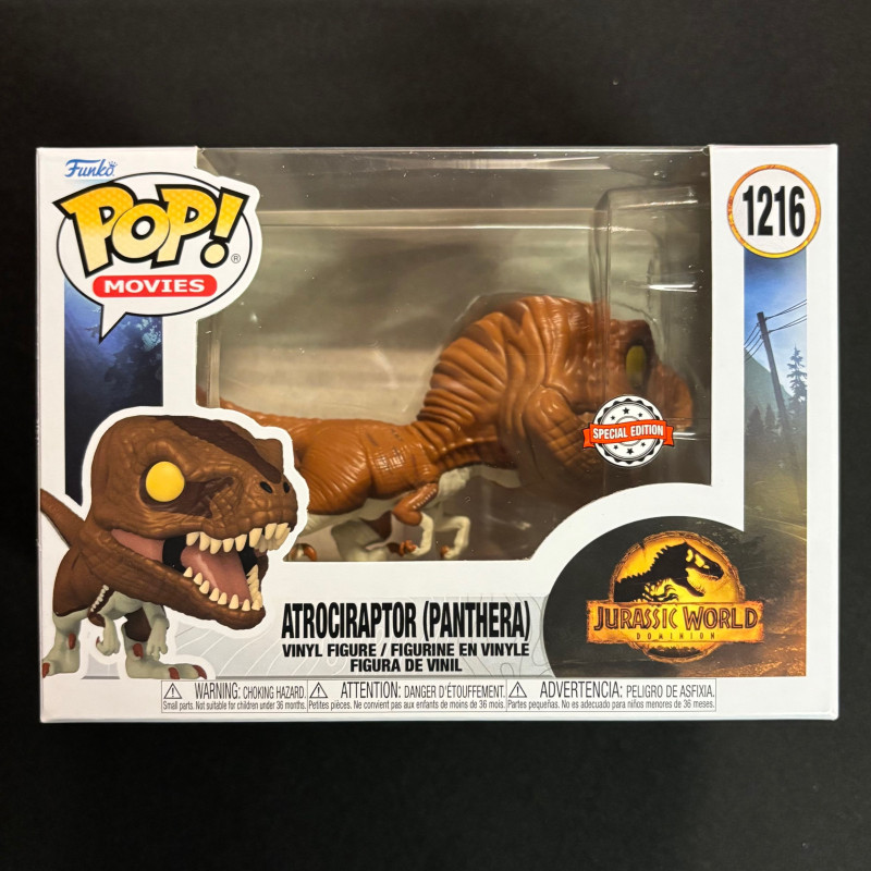 Jurassic World - Pop! - Atrociraptor (Panthera) n°1216