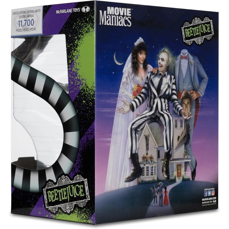 Beetlejuice - Figurine Movie Maniacs 15 cm