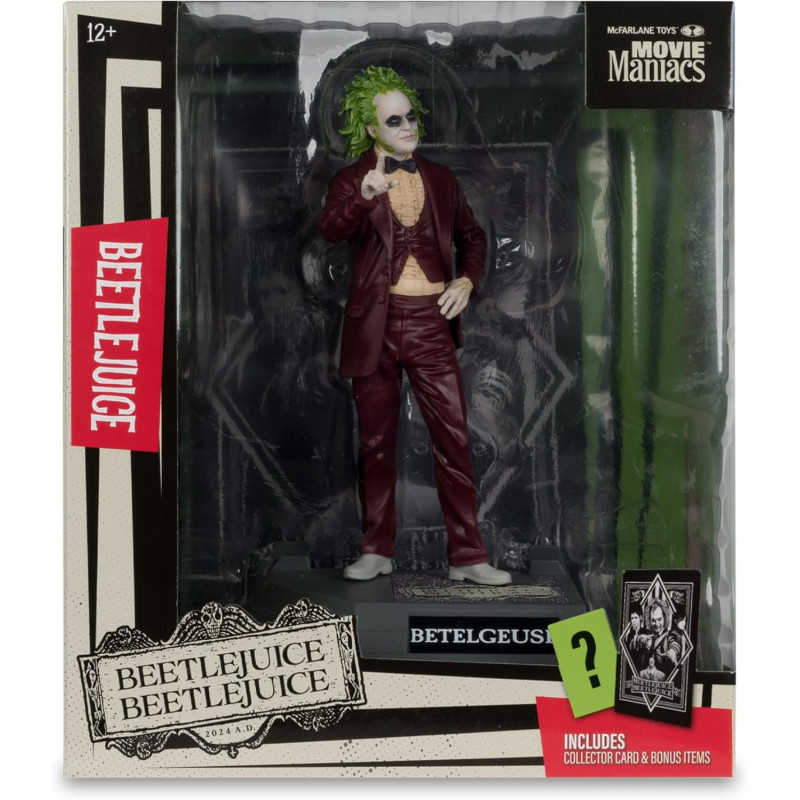 Beetlejuice 2 - Figurine Movie Maniacs 15 cm