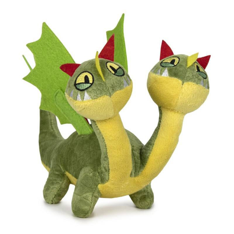 How to train your Dragon - Dragons - Peluche Barf & Belch 18 cm