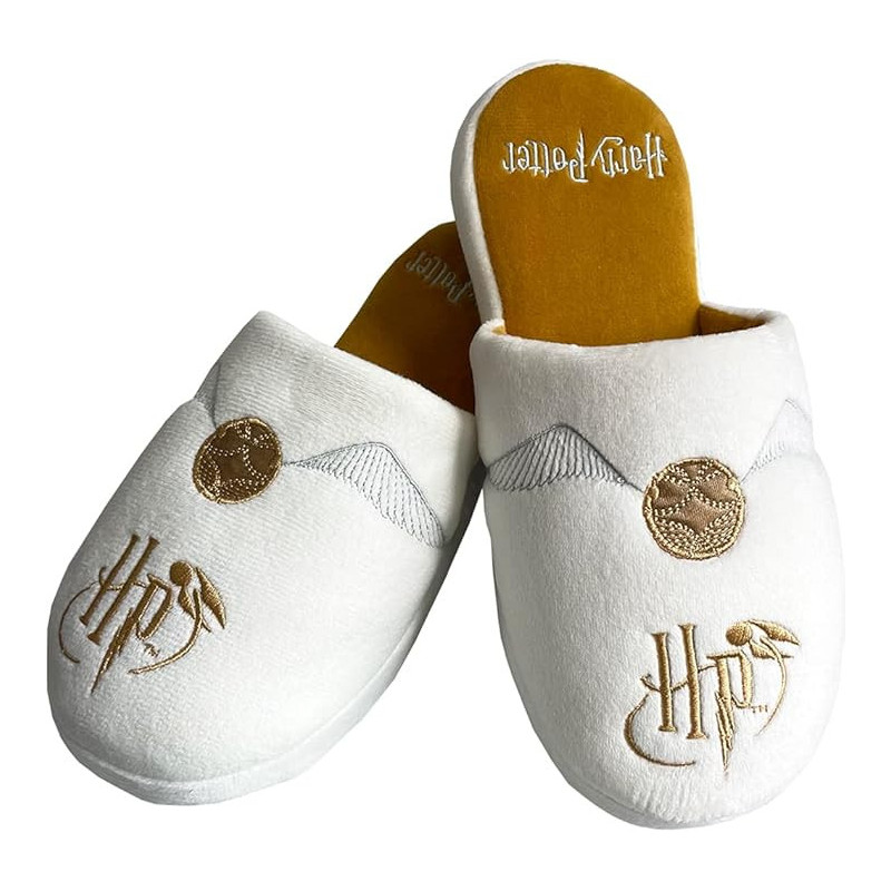 Harry Potter - Chaussons pantoufles 38-41 Golden Snitch