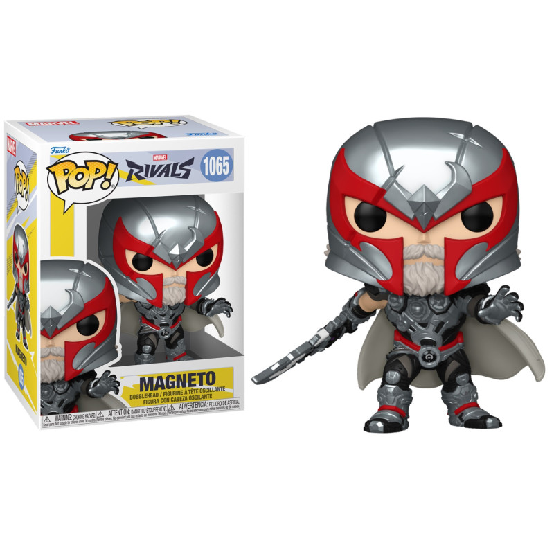 Marvel - Pop! Games Rivals - Magneto n°1065