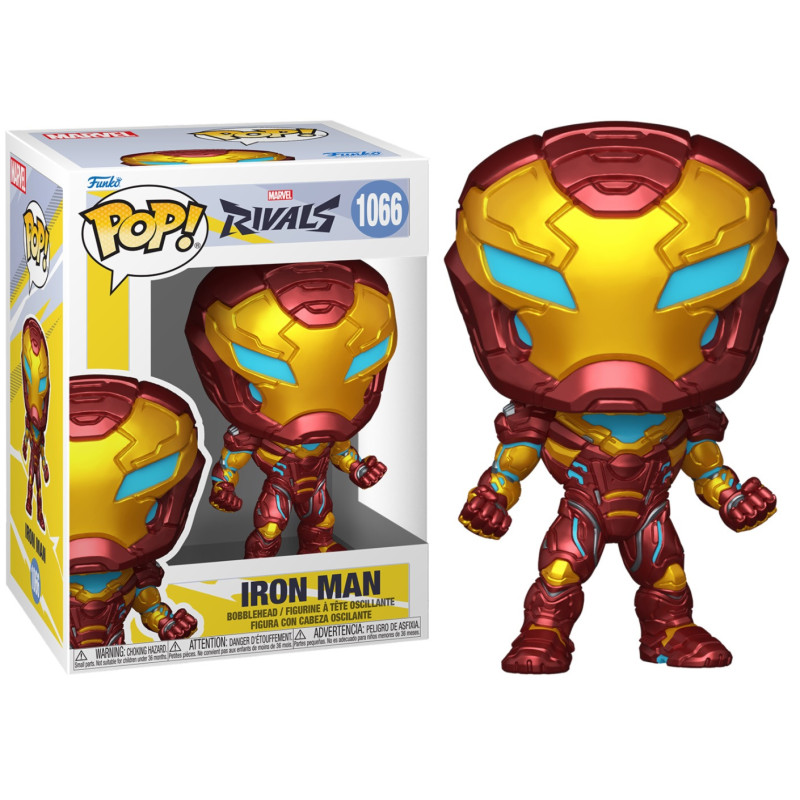 Marvel - Pop! Games Rivals - Iron Man n°1066