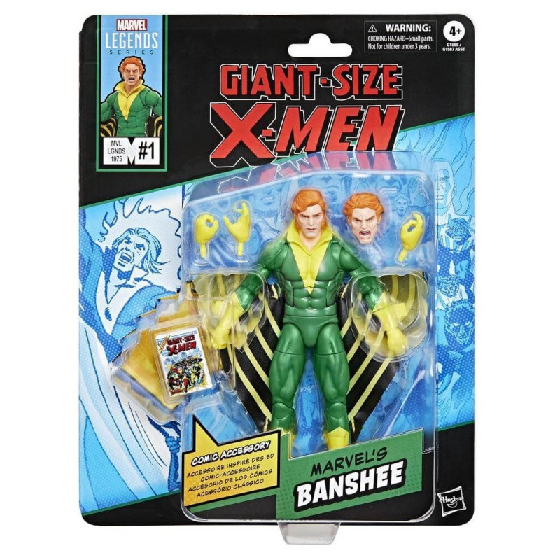 Marvel Legends - Retro Collection - Figurine Banshee 15 cm (Giant-Size X-Men)