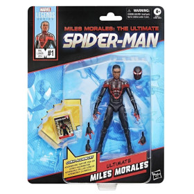 Marvel Legends - Retro Collection - Figurine Miles Morales 15 cm (Ultimate Spider-Man)