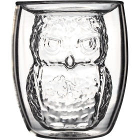 Harry Potter - Verre 3D Double paroi Hedwige