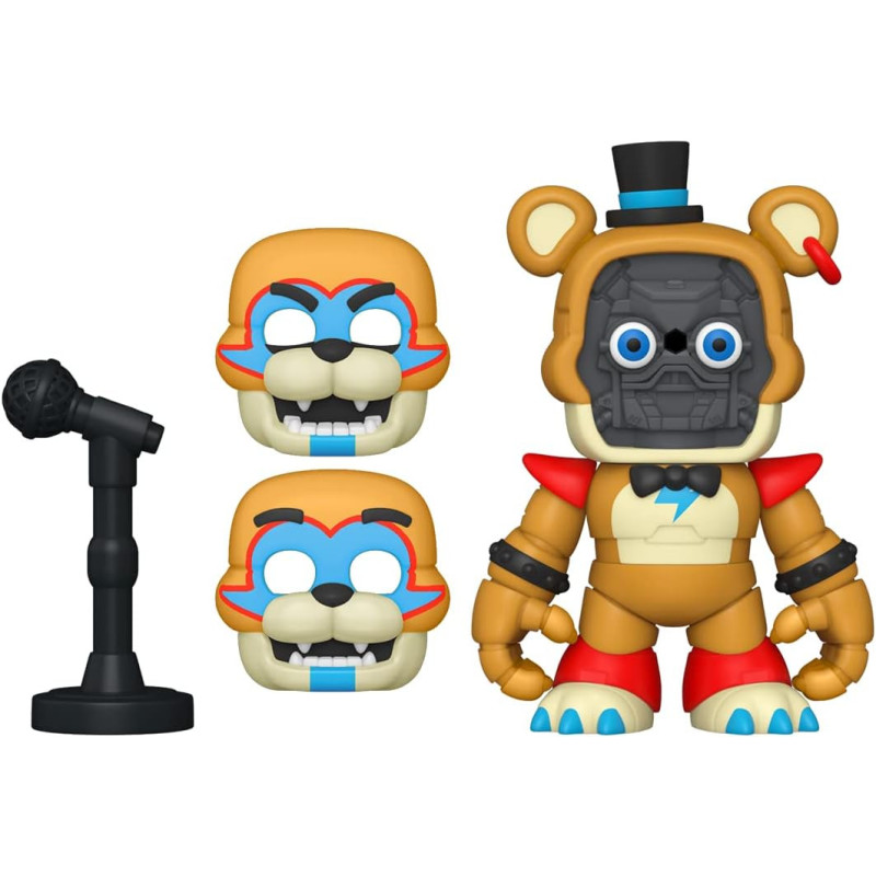 Five Nights at Freddy's - Figurine Snap : Glamrock Freddy Fazbear (9 cm)