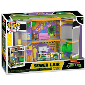 JUILLET 2025 : Tortues Ninja - TMNT - Bitty Pop! Box - Sewer Lair