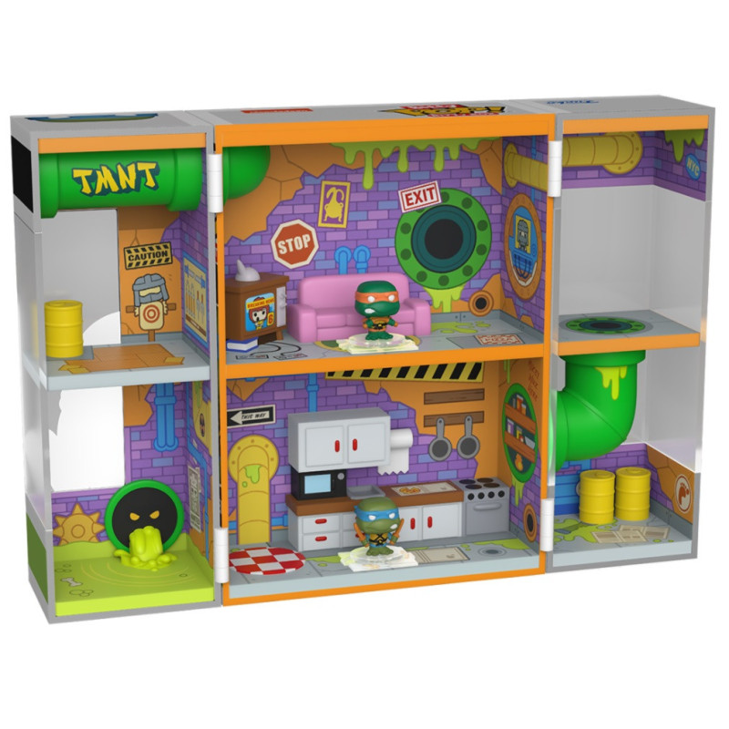 JUILLET 2025 : Tortues Ninja - TMNT - Bitty Pop! Box - Sewer Lair