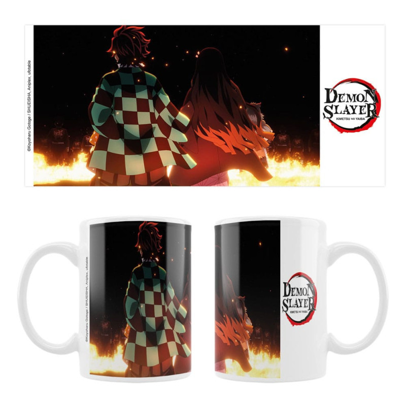 Demon Slayer (Kimetsu no Yaiba) - Mug 320 ml Tanjiro & Nezuko Fire