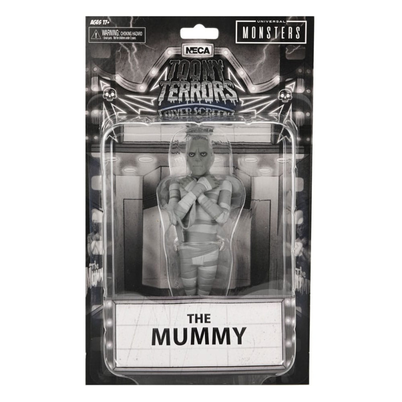 Universal Monsters - Toony Terrors - Figurine Black & White The Mummy