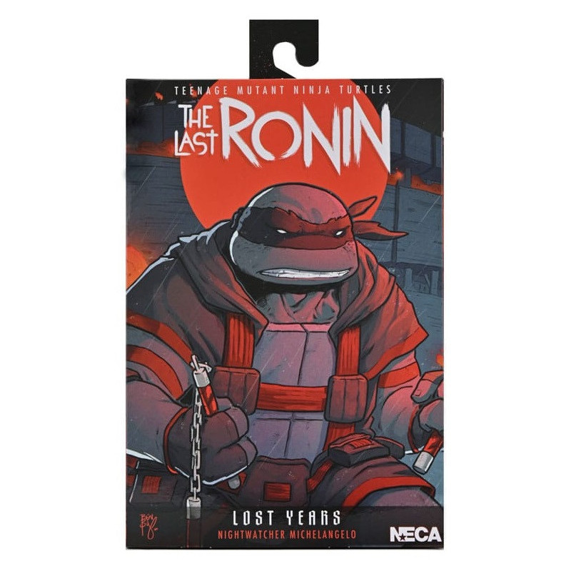 AOUT 2025 : Tortues Ninja - TMNT The Last Ronin Lost Years - Figurine Michelangelo Nightwatcher