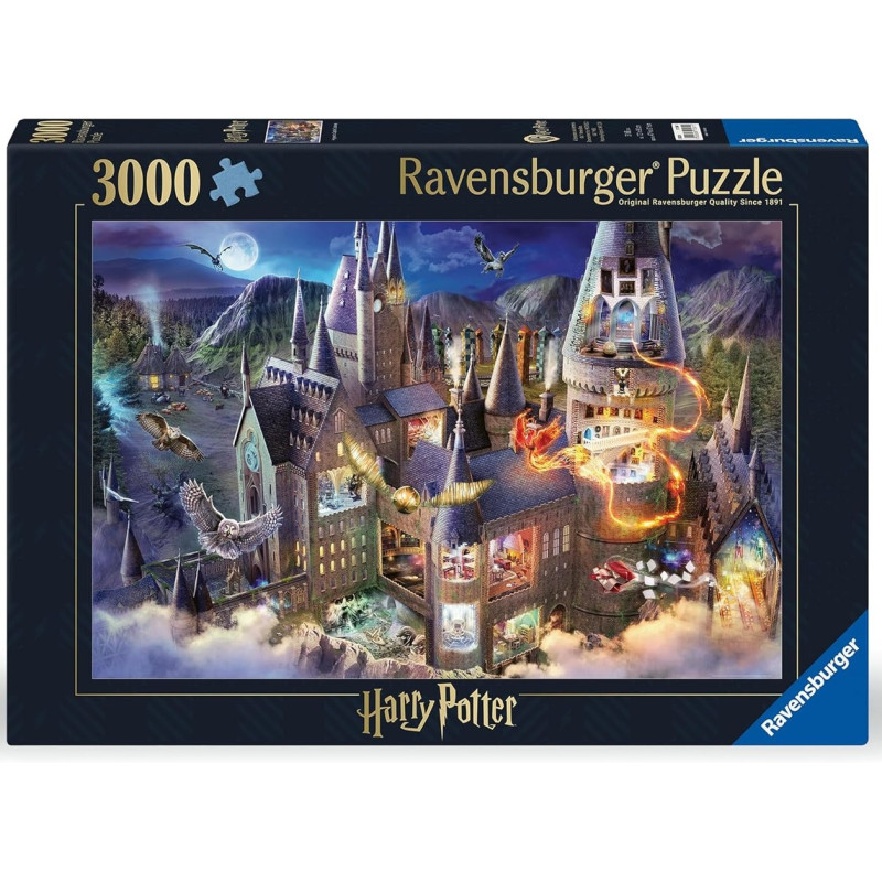 Harry Potter - Puzzle 3000 pièces Vue sur Hogwarts