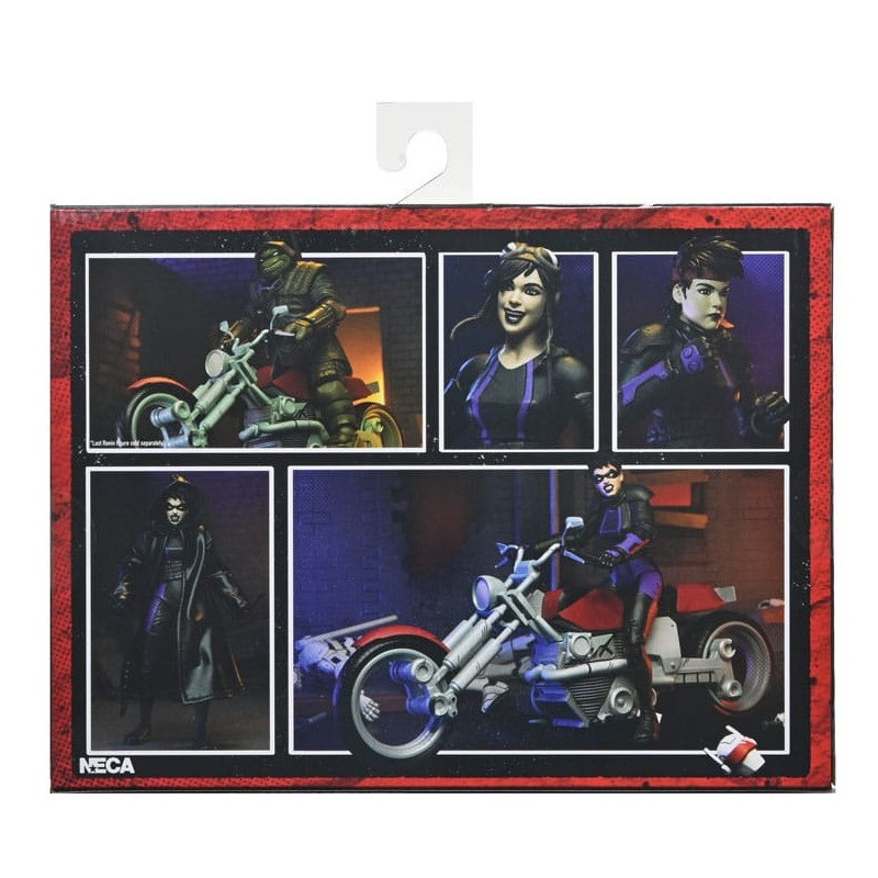 AOUT 2025 : Tortues Ninja - TMNT The Last Ronin Lost Years - Figurine Casey Marie with Last Ronin Motorcycle